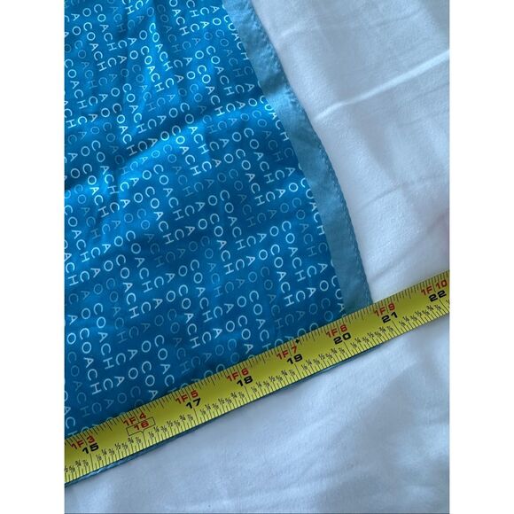 NWT Coach HERRINGBONE WORDMARK Silk scarf - Picture 4 of 4